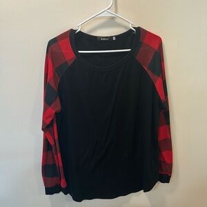Plaid long sleeve